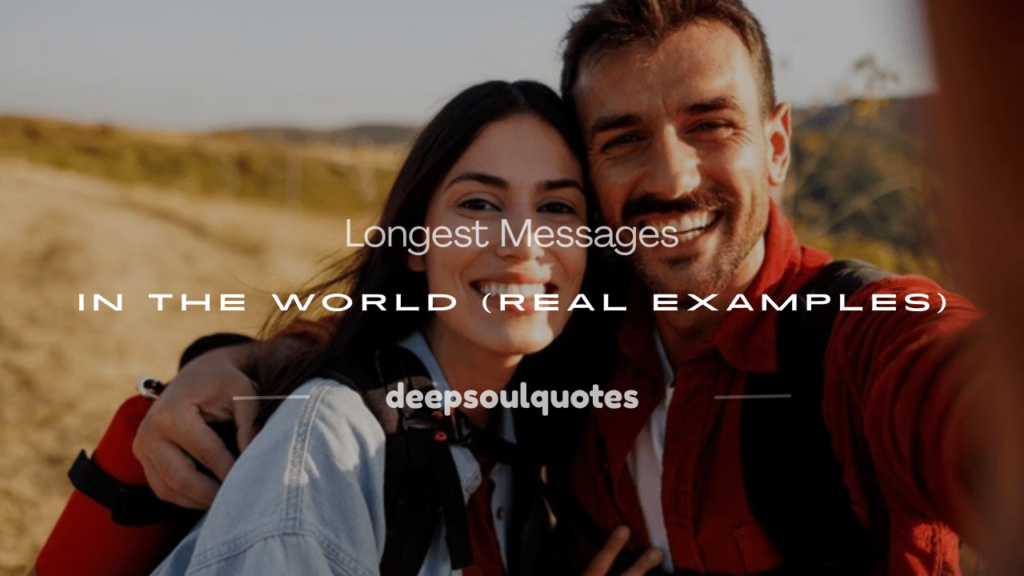 longest message in the world