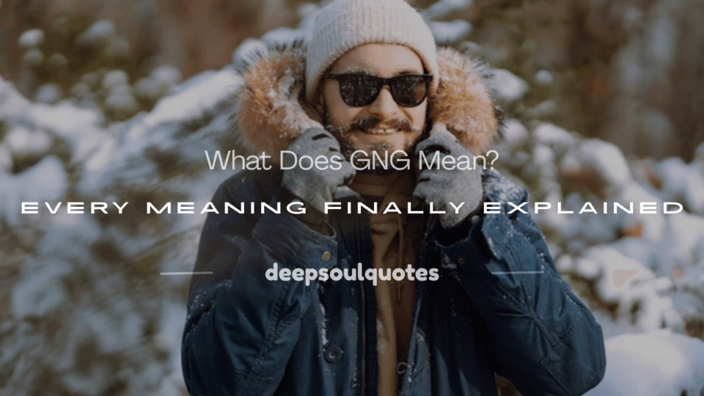what does gng mean