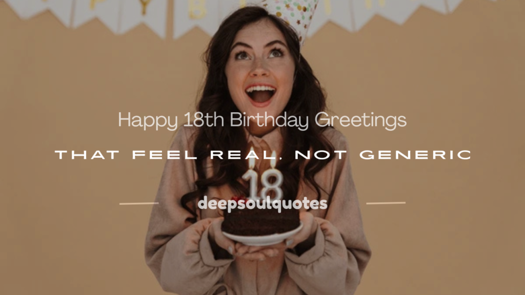 happy 18th birthday greetings