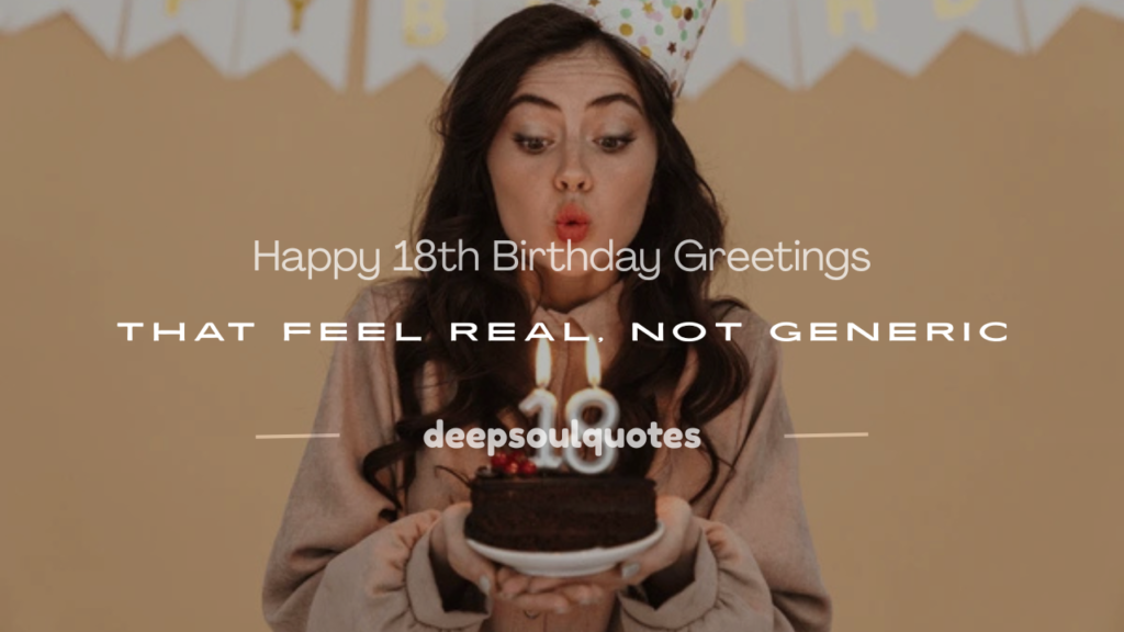 happy 18th birthday greetings