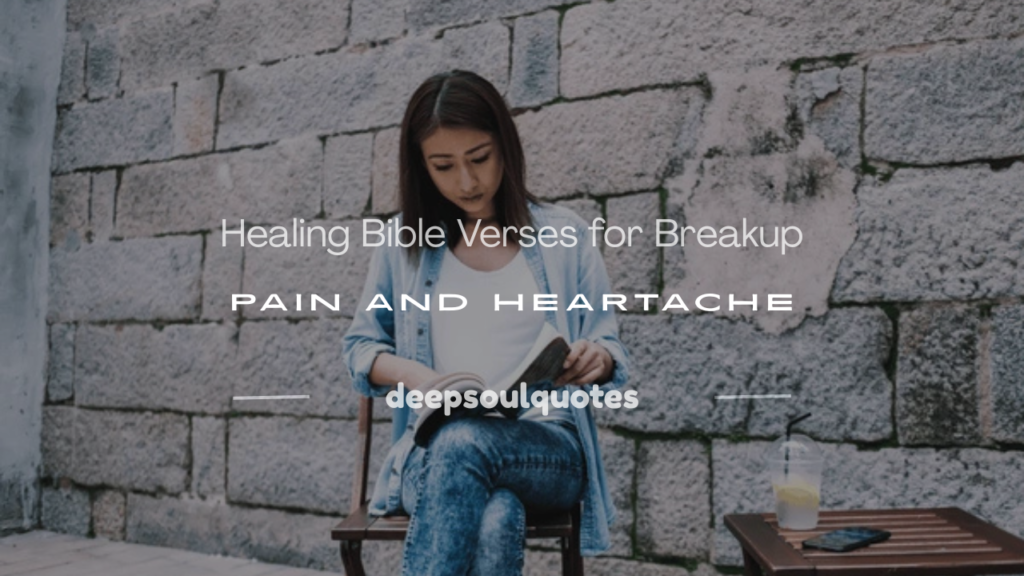 bible verses about a break up