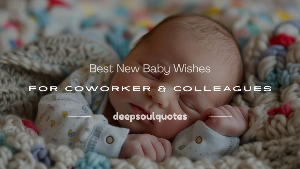 new baby wishes for coworker