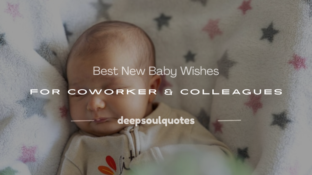 new baby wishes for coworker