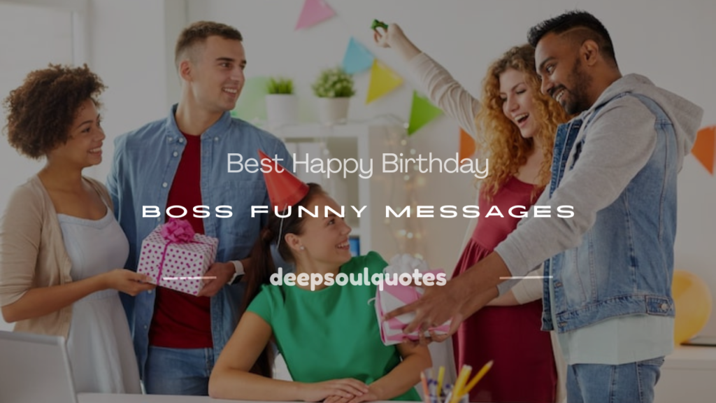 happy birthday boss funny message