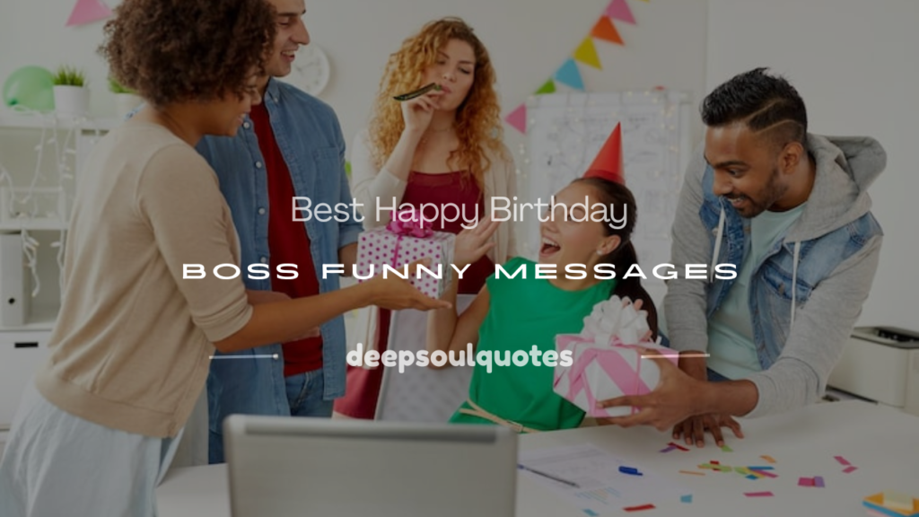 happy birthday boss funny message