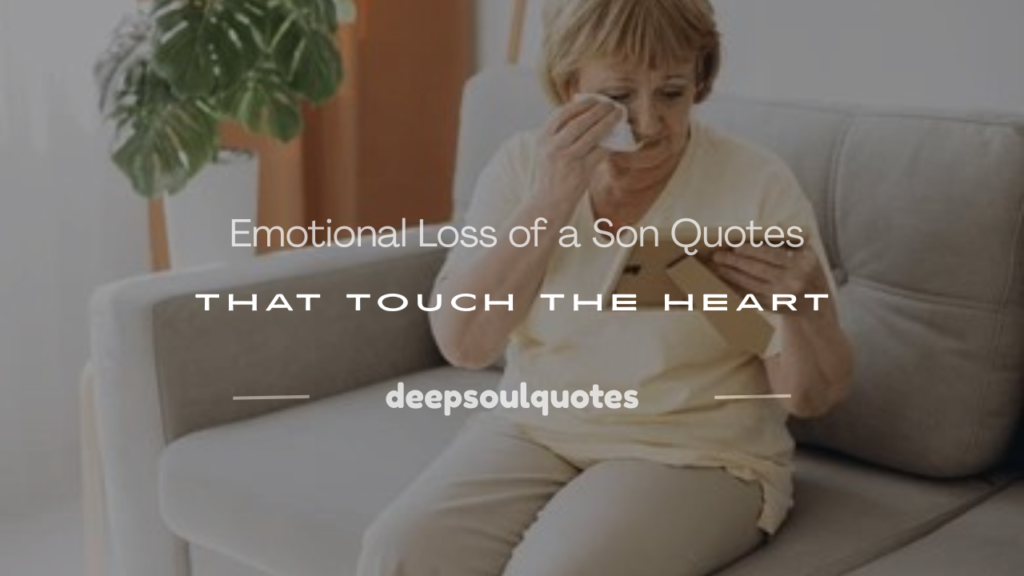loss of a son quotes