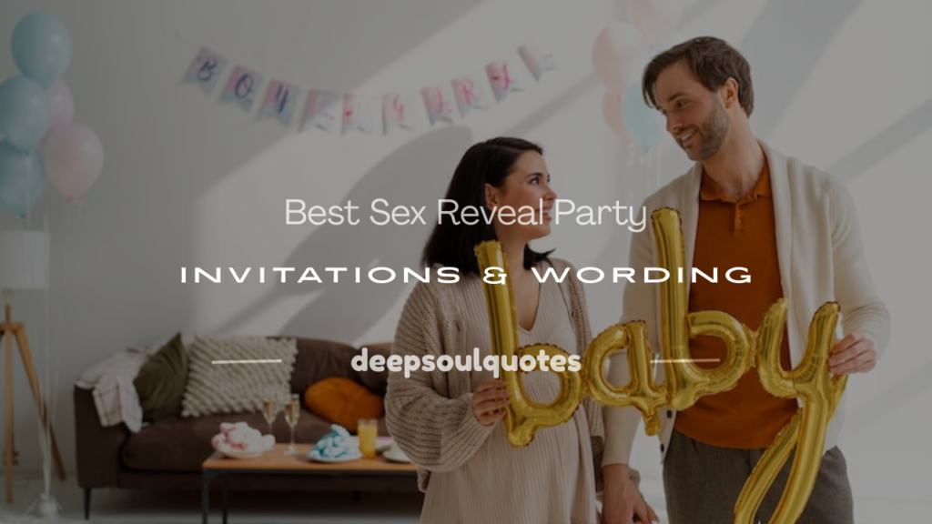 sex reveal party invitations