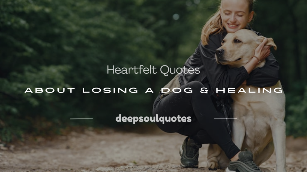 quotes about losing a dog